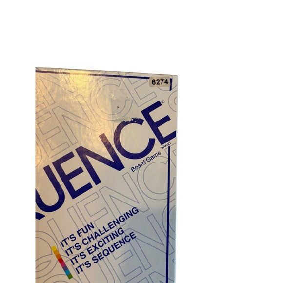 Sequence Board Game Strategy Fun & Challenging With Instructions In English & Sp - Picture 8 of 8